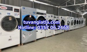 Máy giặt công nghiệp cũ nhật bãi giá rẻ