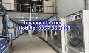 Máy giặt công nghiệp cũ nhật bãi giá rẻ tại hà nội