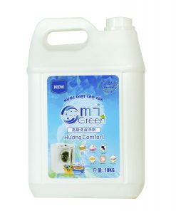 Nước giặt Omigreen hương comfort can 10L